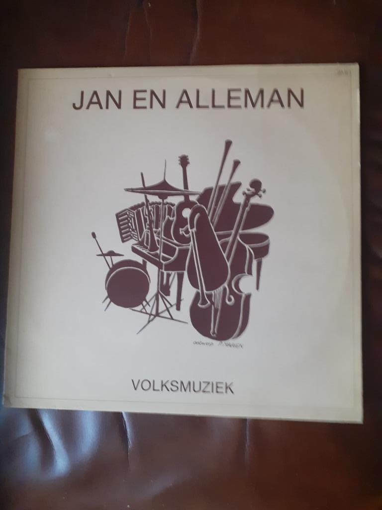 LP Jan en Alleman : Volksmuziek (Belpop), Cd's en Dvd's, Ophalen of Verzenden