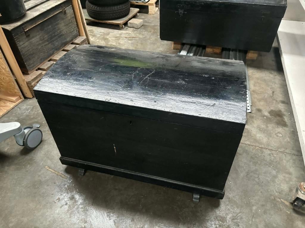 Houten opbergkist, Ophalen, Minder dan 50 cm, Gebruikt, 50 tot 100 cm