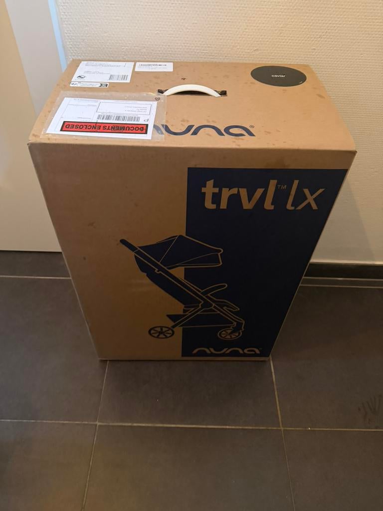 Nuna trvl buggy, Ophalen, Nieuw, Verstelbare rugleuning