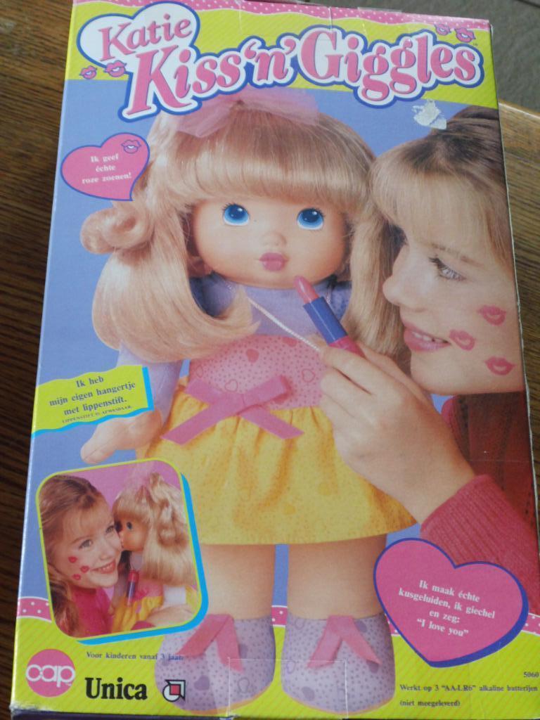 Katie pop "Kiss'n'giggles" vintage 1993 merk Unica, Ophalen of Verzenden, Nieuw