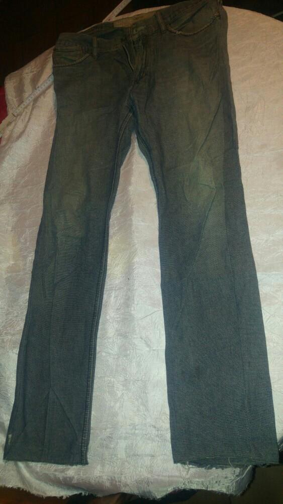 Vintage Jeans pantalons H&M 2006 blue ridge denim L34w34, Ophalen of Verzenden, Gedragen