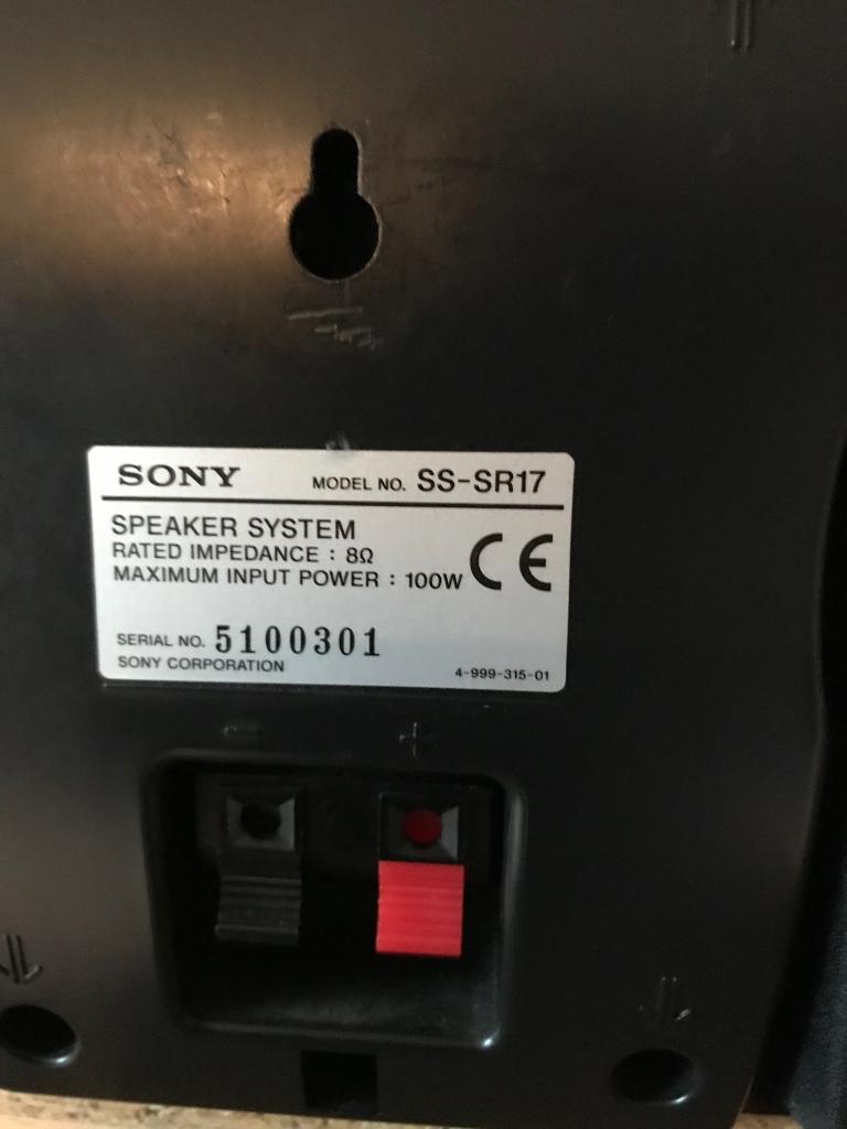 HP, 60 à 120 watts, Enlèvement, Utilisé, Haut-parleurs Frontaux, Arrière ou Stéréo