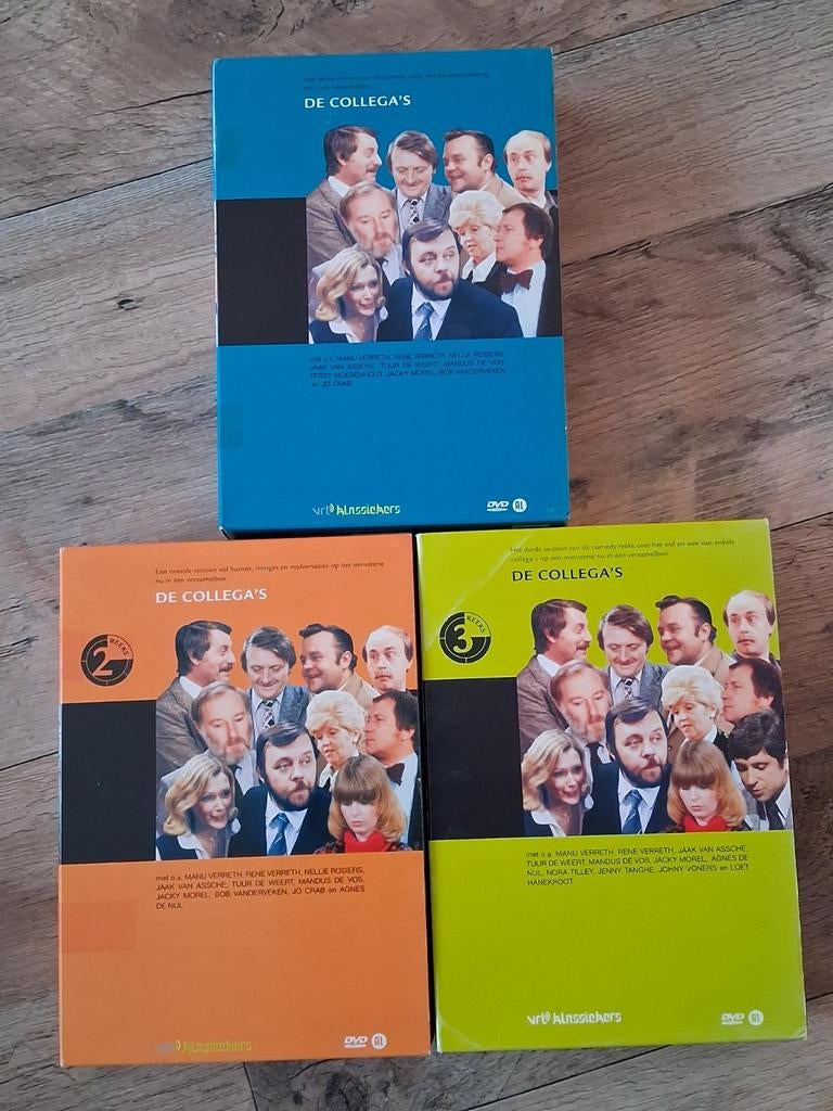 De collega's : seizoen 1 - 3, Cd's en Dvd's, Dvd's | Tv en Series, Verzenden
