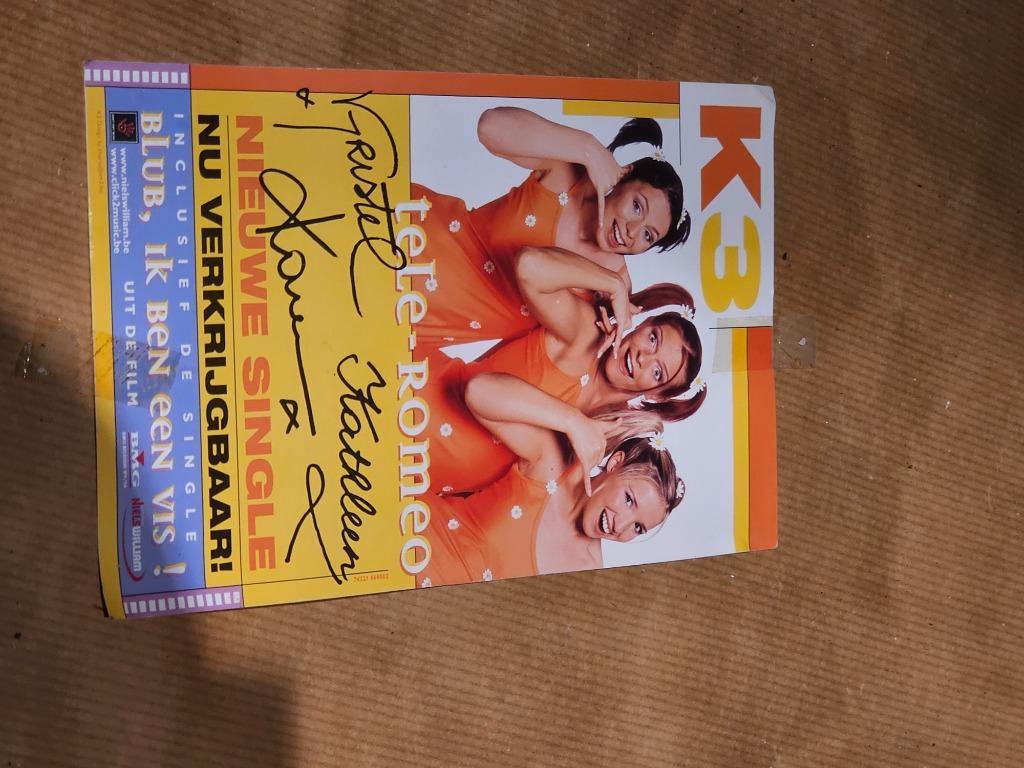 K3  gesigneerde kaart, Enlèvement ou Envoi