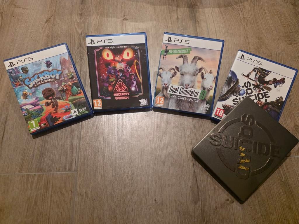 PS5 games, Ophalen