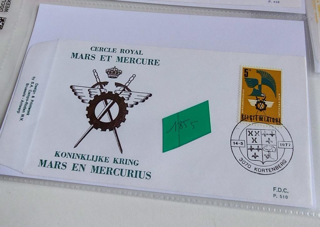 Timbres FDC de Belgique n 1855, Timbres & Monnaies, Timbres | Europe | Belgique, Enlèvement ou Envoi, Affranchi, Oblitération 1er jour