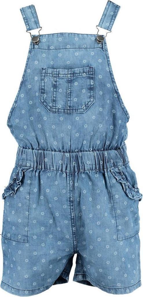 Zeeman tuinbroek/salopette (meisje) - denim - maat 146/152, Zeeman, Overige typen, Meisje, Nieuw