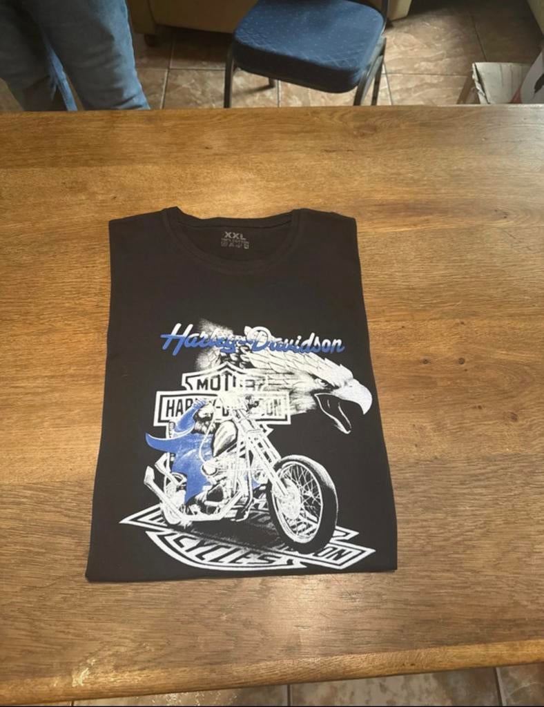 Metal t-shirt harley davidson unisex, Ophalen, Zo goed als nieuw, Overige maten, Overige kleuren