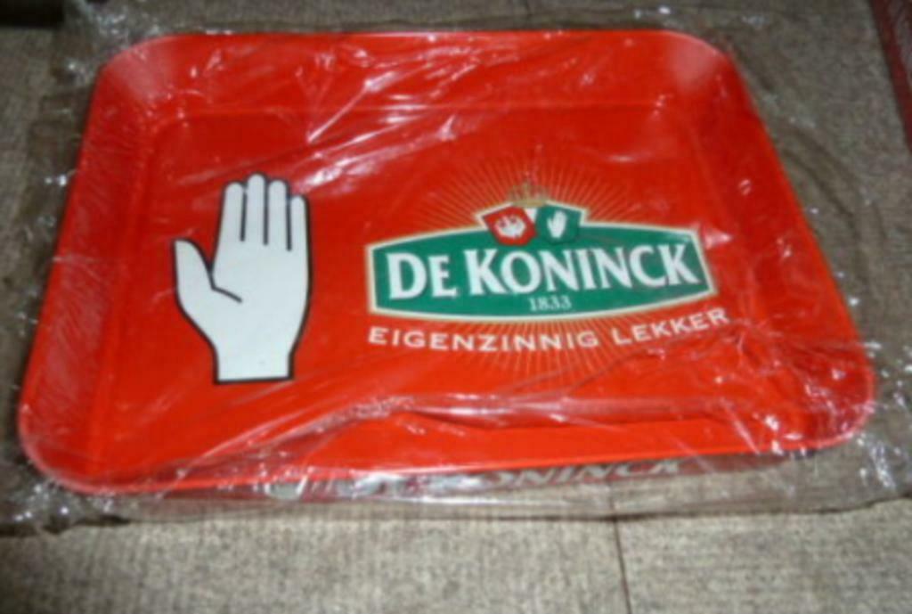 plateau / dienblad DE KONINCK Eigenzinnig Lekker, Verzamelen, Biermerken, Ophalen of Verzenden, Nieuw, Overige typen, De Koninck