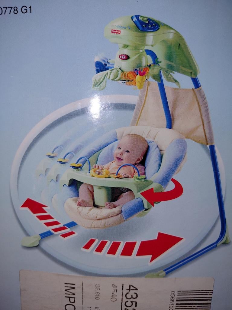 Balancelle bébé Fisher -Price, Kinderen en Baby's, Ophalen