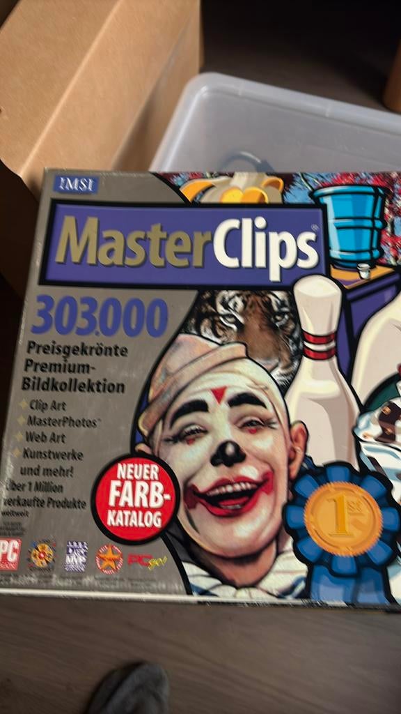 Masterclips  303,000 Windows Premium Clip Art, Ophalen of Verzenden, Zo goed als nieuw