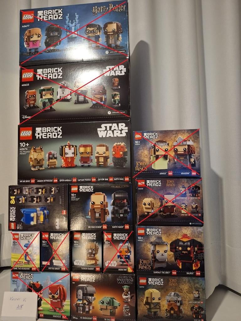 Lego Brickheadz, Ophalen of Verzenden, Lego