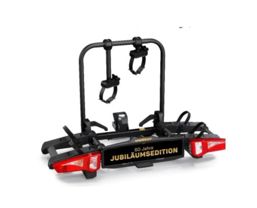 Uebler i21Z Black Edition - 60 kantelbaar- 2 E-Bikes - fiet, Neuf, Enlèvement ou Envoi, Support d'attelage, 2 vélos