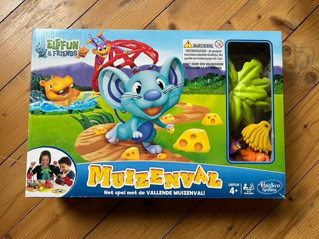 Muizenval spel Hasbro 4+ jaar, Hobby en Vrije tijd, Ophalen, Zo goed als nieuw