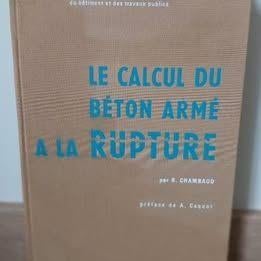 Ouvrages calcul béton armé, Boeken, Techniek, Ophalen, Zo goed als nieuw, Autre, Overige onderwerpen