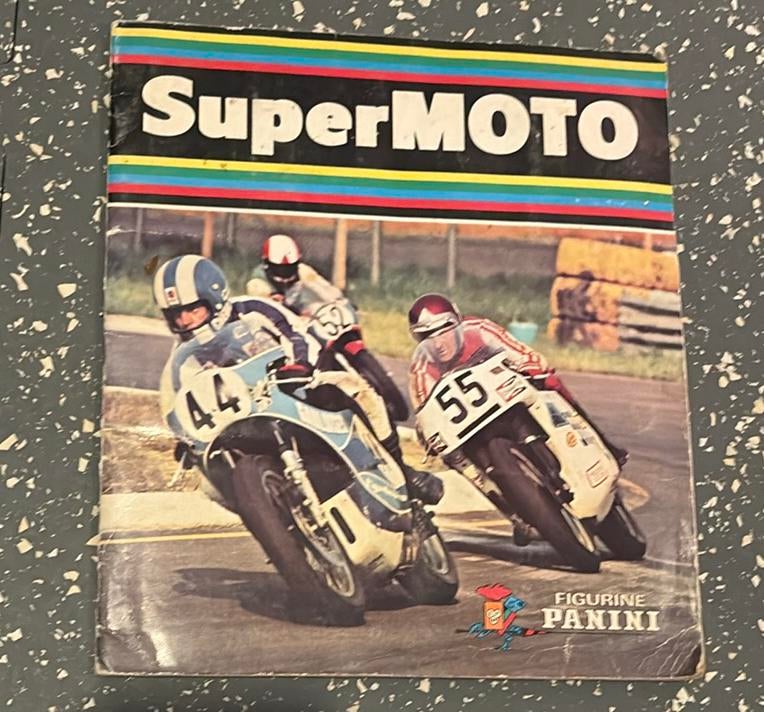 Panini Supermoto, compleet mooi album, Ophalen of Verzenden, Zo goed als nieuw