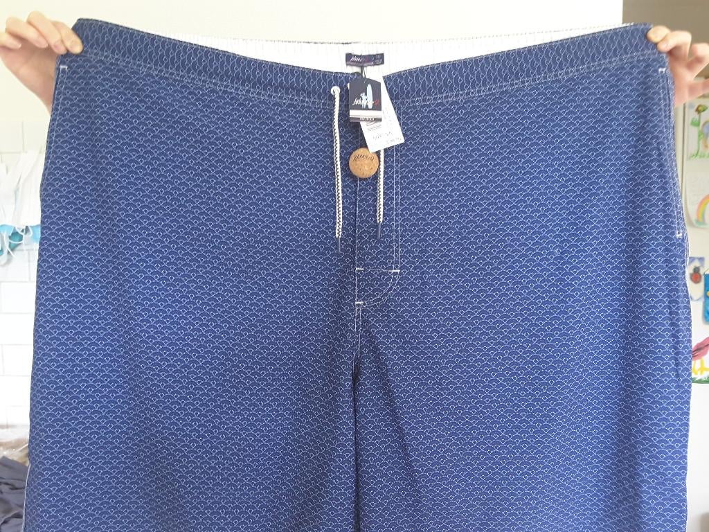 Zwemshort 5XL, Ophalen, Overige maten, Blauw, Zwemshort