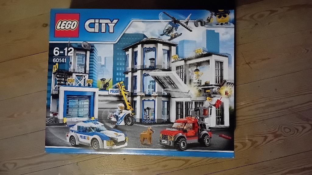 Poste de police 60141, Enlèvement ou Envoi, Neuf, Ensemble complet, Lego