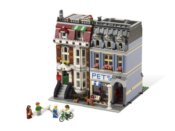 Lego - Petshop 10218, Enlèvement ou Envoi, Comme neuf, Ensemble complet, Lego