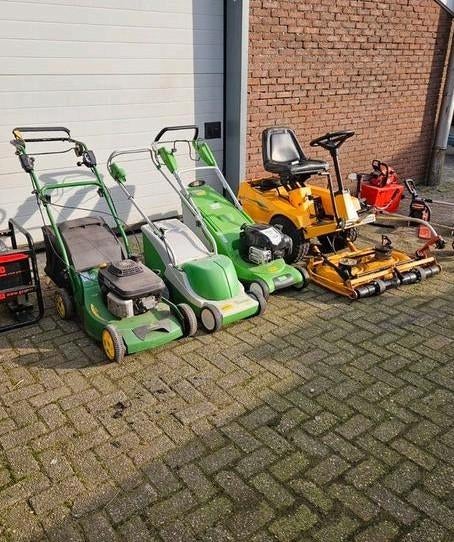 Partij tuinmachines stiga villa Viking grasmaaier, Tuin en Terras, Ophalen, Stiga, Accu, Zo goed als nieuw