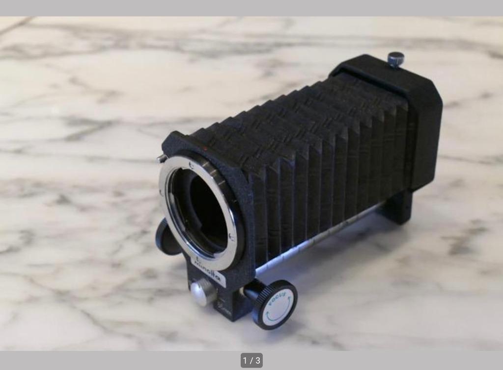 Minolta balg 100mm/55mm voor SR, Ophalen of Verzenden, Gebruikt, Overige typen