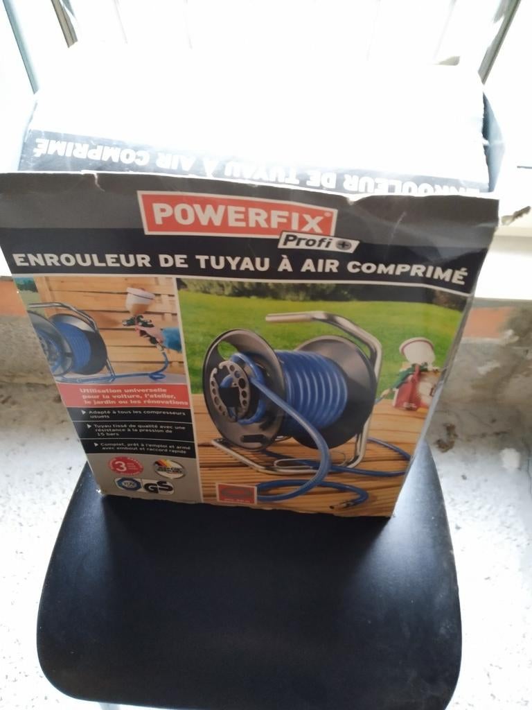 Perslucht Haspel, Doe-het-zelf en Bouw, Compressors, Ophalen, Zo goed als nieuw