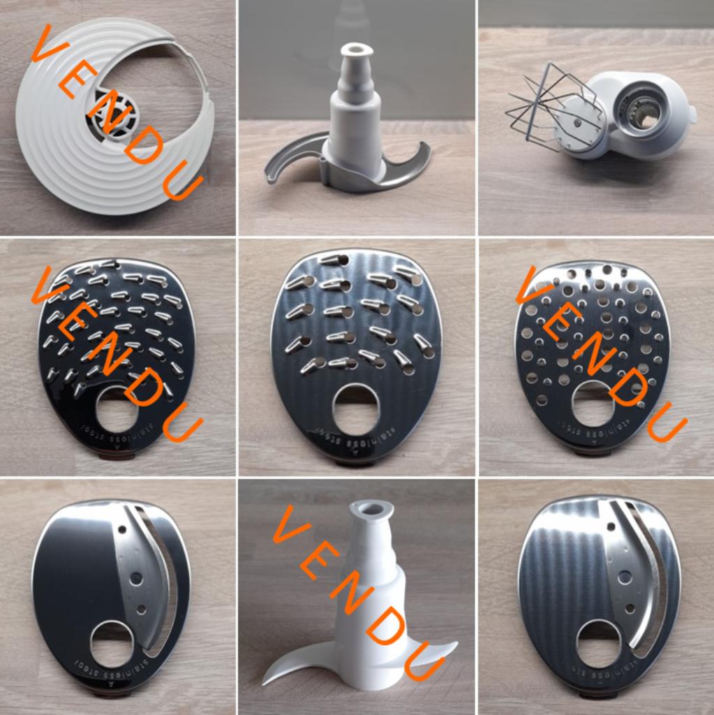 ELEMENTS POUR ROBOT DE CUISINE CUCINA HR7745-80 PHILIPS, Enlèvement ou Envoi