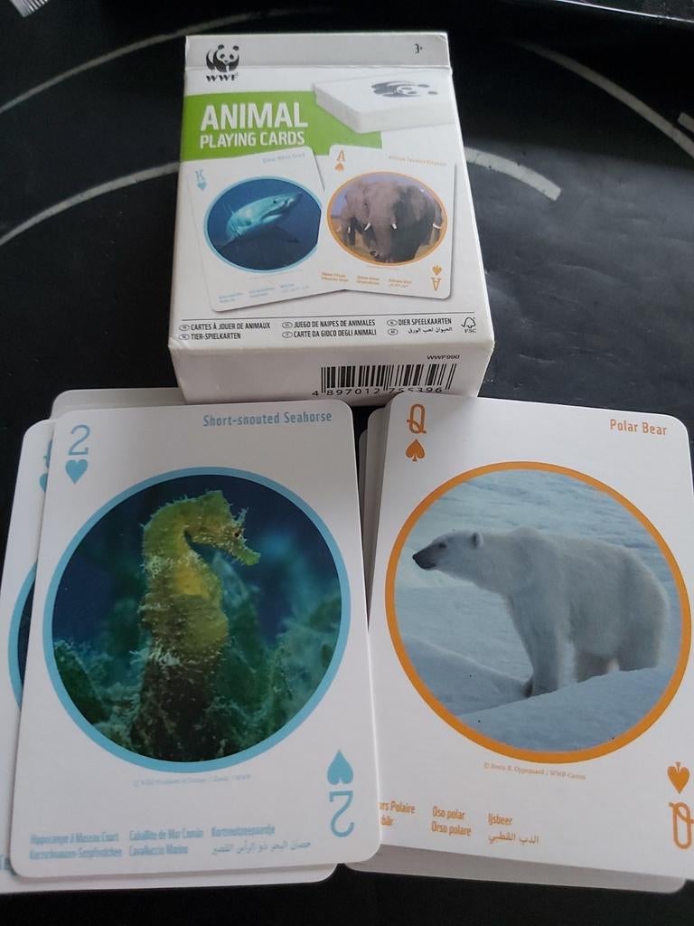 WWF Dierenspelkaart, Ophalen, Zo goed als nieuw