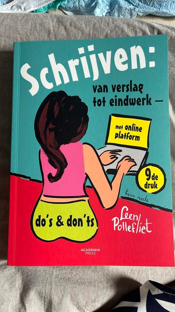 Leen Pollefliet - Schrijven: van verslag tot eindwerk, Enlèvement ou Envoi, Comme neuf, Leen Pollefliet