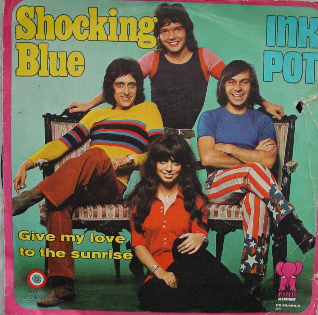 45T 7INCH VINYL SINGLE SHOCKING BLUE, Enlèvement ou Envoi