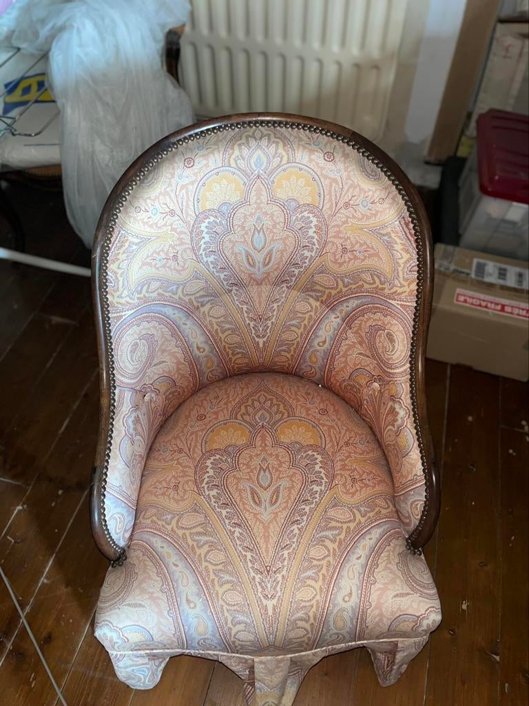 Fauteuil crapaud / bergère, Enlèvement