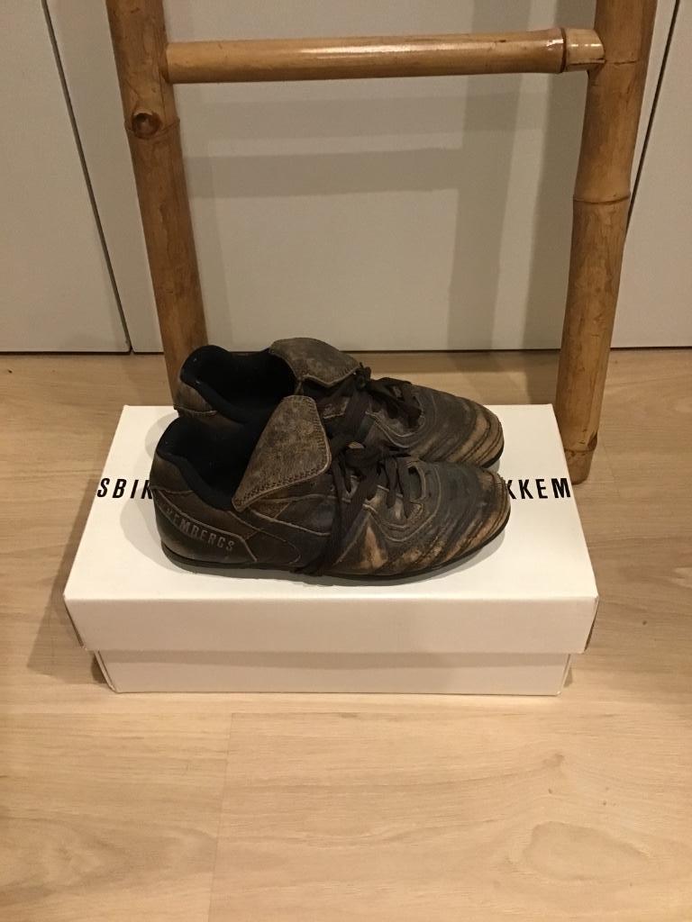 Vintage voetbalschoenen Dirk Bikkembergs maat 37., Ophalen, Bruin, Sneakers, Dirk Bikkembergs
