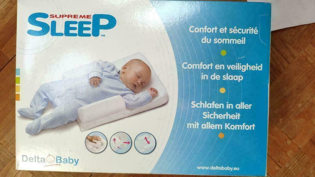 Delta baby supreme sleep rug zijlig kussen visco elastisch, Enfants & Bébés, Enlèvement ou Envoi, Utilisé