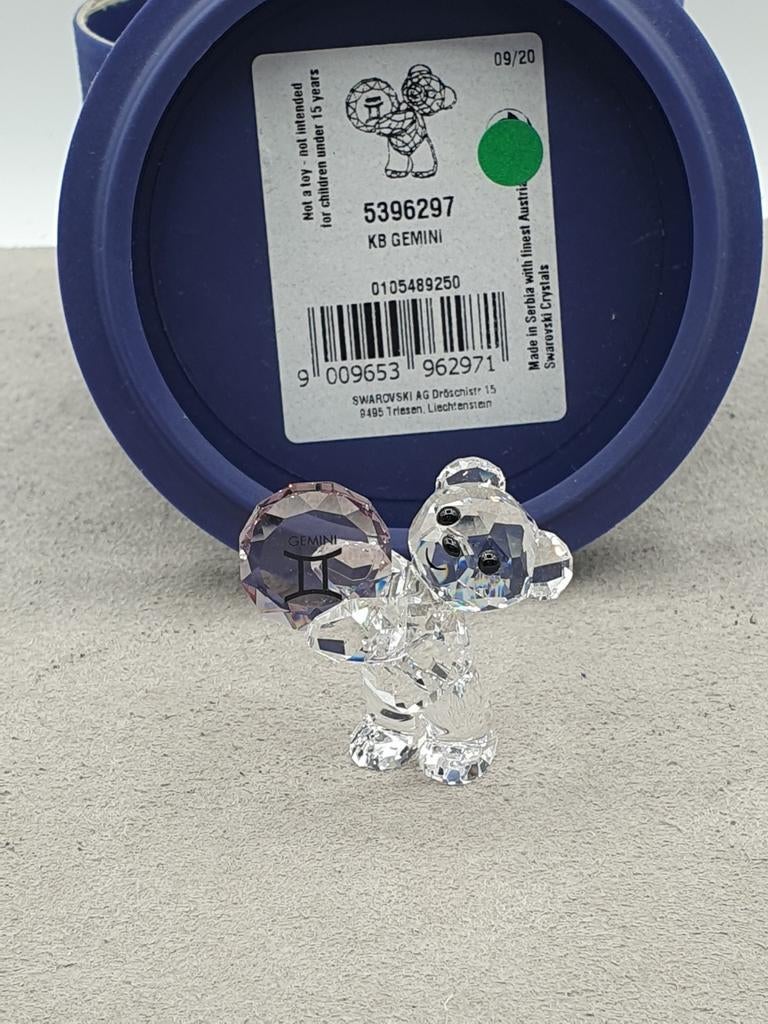 Swarovski Kris beer : Tweelingen 5396297., Ophalen of Verzenden, Zo goed als nieuw