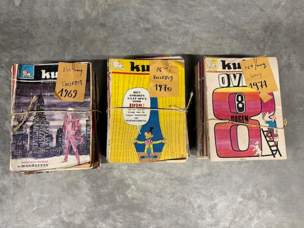 Kuifje weekblad volledige jaren 1969/70/71, Ophalen, 1960 tot 1980, Tijdschrift