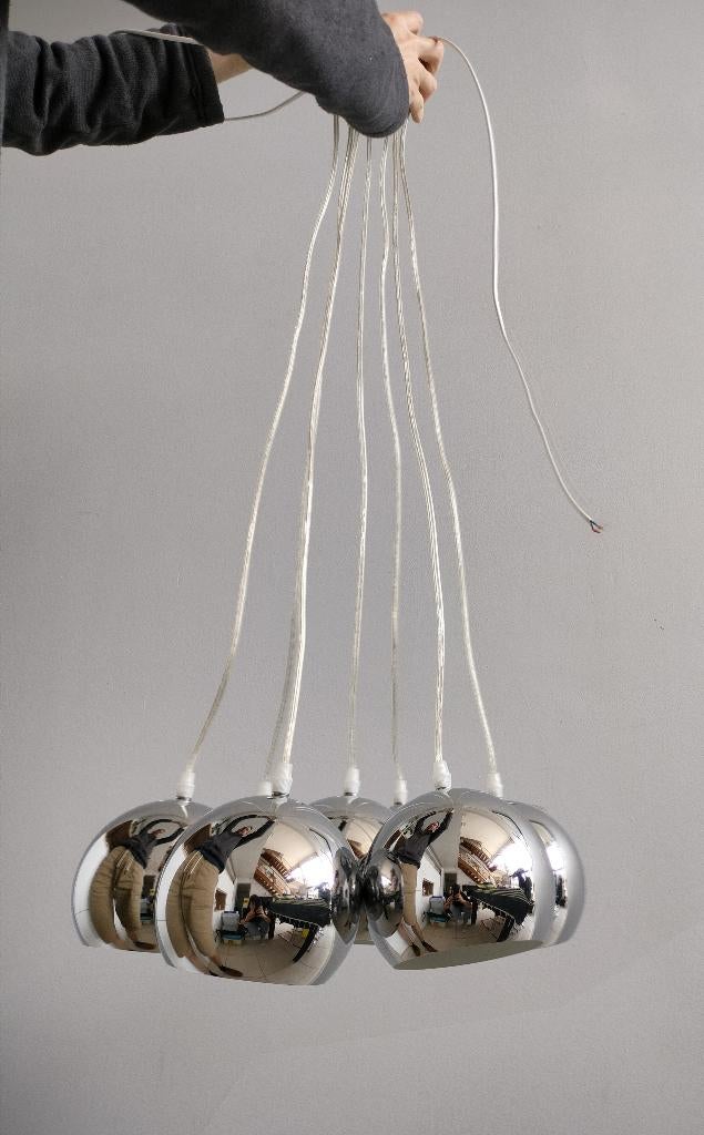 Luster met 7 bollen, Huis en Inrichting, Ophalen of Verzenden, Zo goed als nieuw