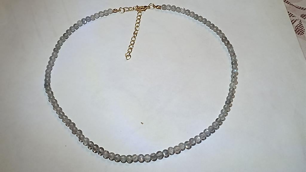 Beau collier en labradorite naturelle, Enlèvement ou Envoi, Neuf