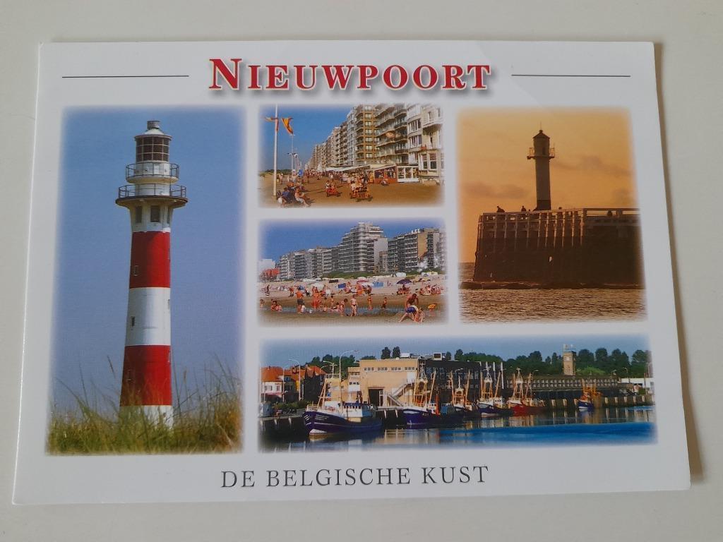 Postkaart Nieuwpoort- De Belgische Kust, Ophalen of Verzenden, 1980 tot heden, Ongelopen, West-Vlaanderen