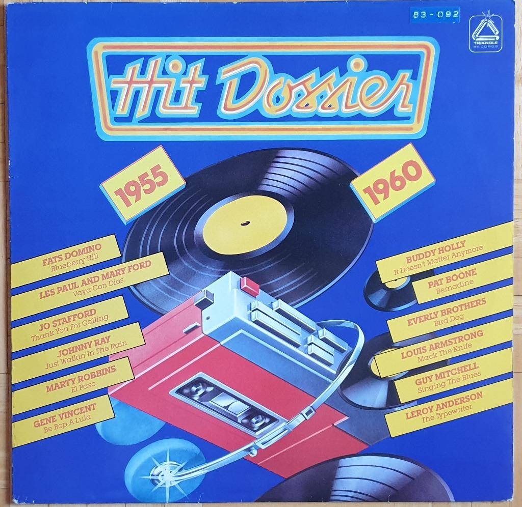3 LP's Hit Dossier, Cd's en Dvd's, Vinyl | Pop, Ophalen of Verzenden, Gebruikt, 12 inch