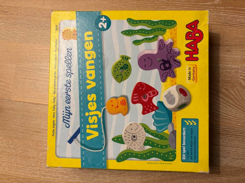 Haba Visjes vangen, Ophalen, Gebruikt
