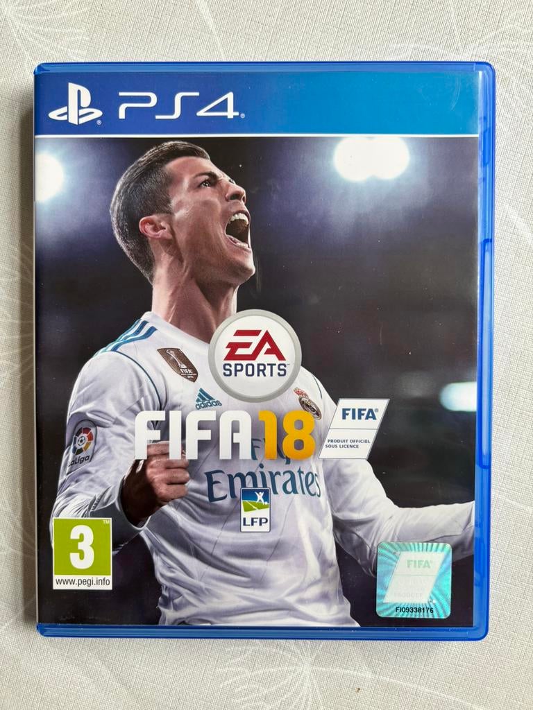 FIFA 18 PS4, Ophalen, Online, Zo goed als nieuw, Vanaf 3 jaar