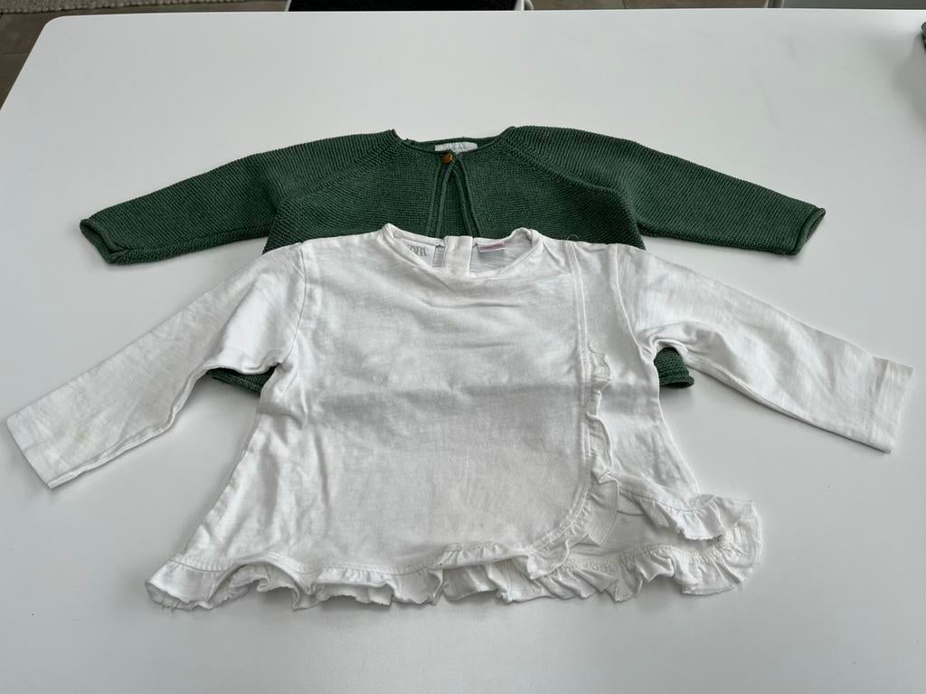 Gilet + t-shirt ZARA, Enlèvement ou Envoi, Comme neuf