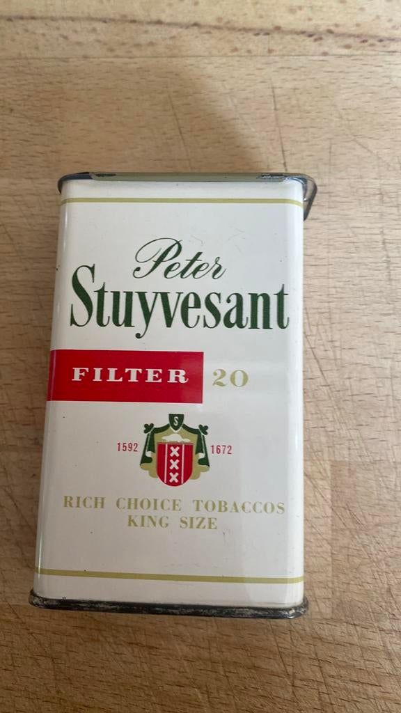 Ancien étui à cigarettes Peter Stuyvesant, Verzamelen