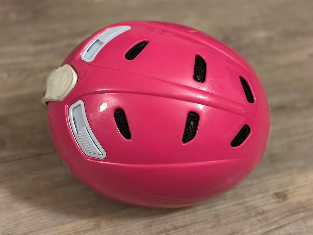 Skihelm 49-51cm  small red, Ophalen of Verzenden, Zo goed als nieuw
