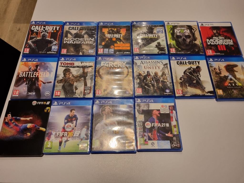 Ps4/5 spelletjes, Games en Spelcomputers, Spelcomputers | Sony Consoles | Accessoires, Ophalen, Zo goed als nieuw, Overige typen