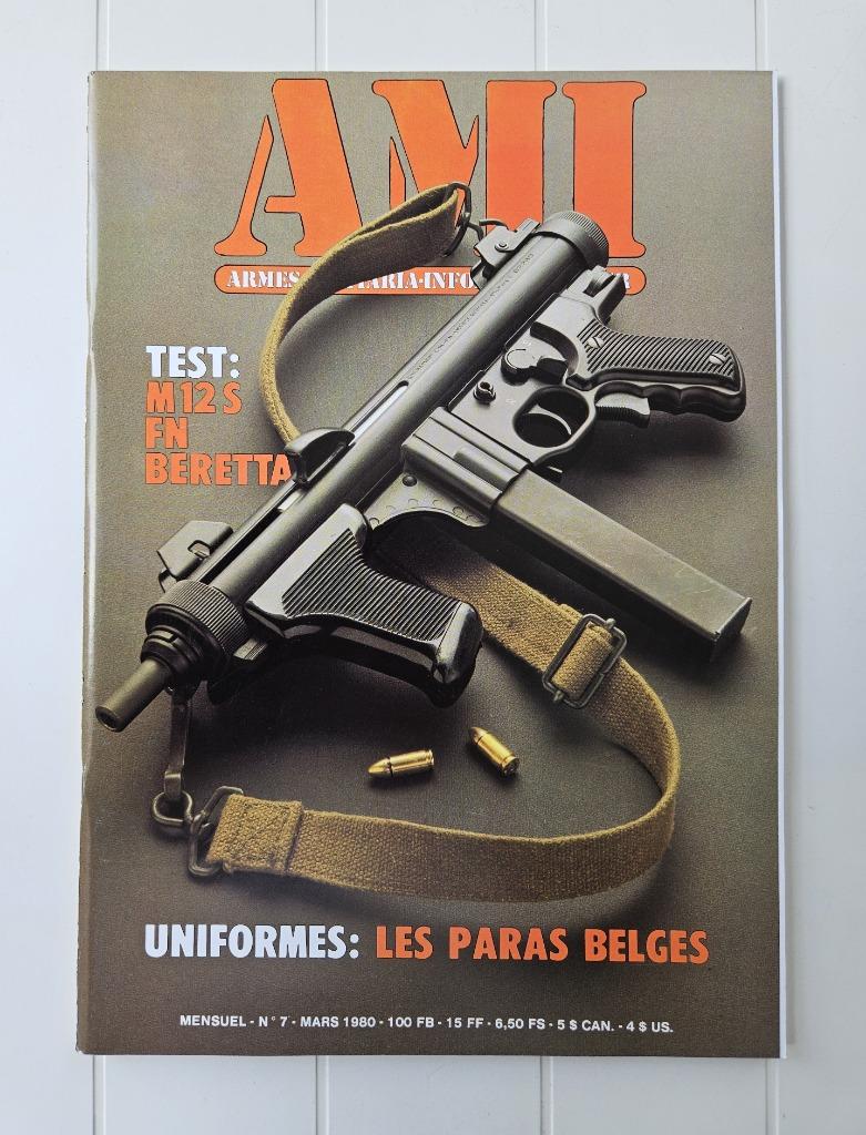 AMI magazine nr. 7 - Uniformen: Belgische parachutisten, Ophalen of Verzenden, Gelezen, COLLECTIF
