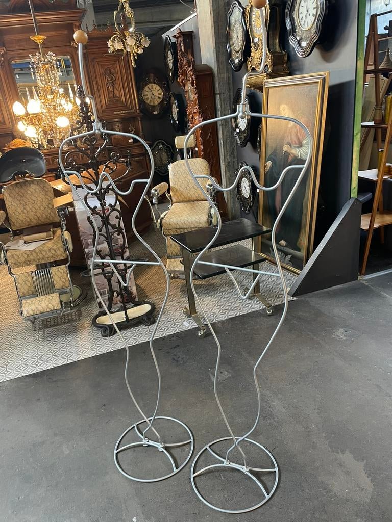 Mannequins, vintage IKEA kledingrek voor 2 dames, Huis en Inrichting, Ophalen, Gebruikt, Ikea, Info@ikea.be
