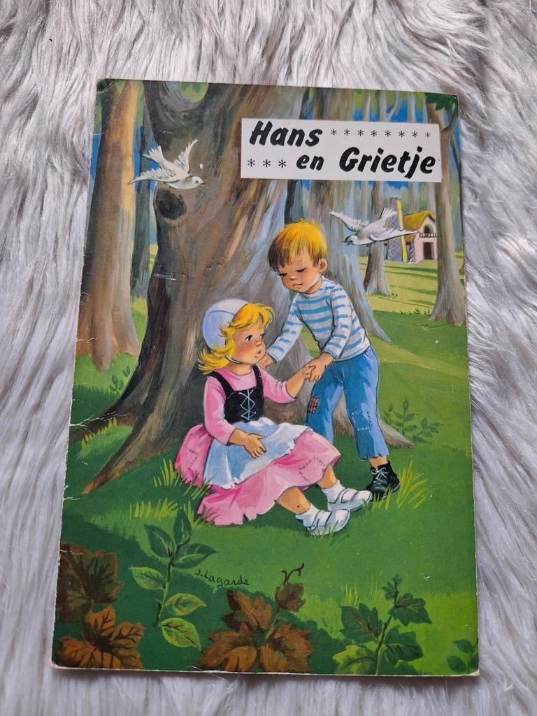 Boek: J. Lagarde - Hans en Grietje (vintage), Ophalen of Verzenden, Zo goed als nieuw, J. Lagarde, Sprookjes
