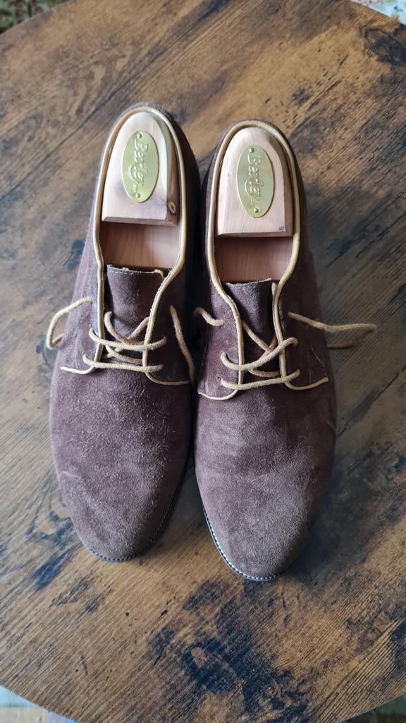 Chaussures Bobbies véritable cuir Paris,made in Portugal, 45, Ophalen