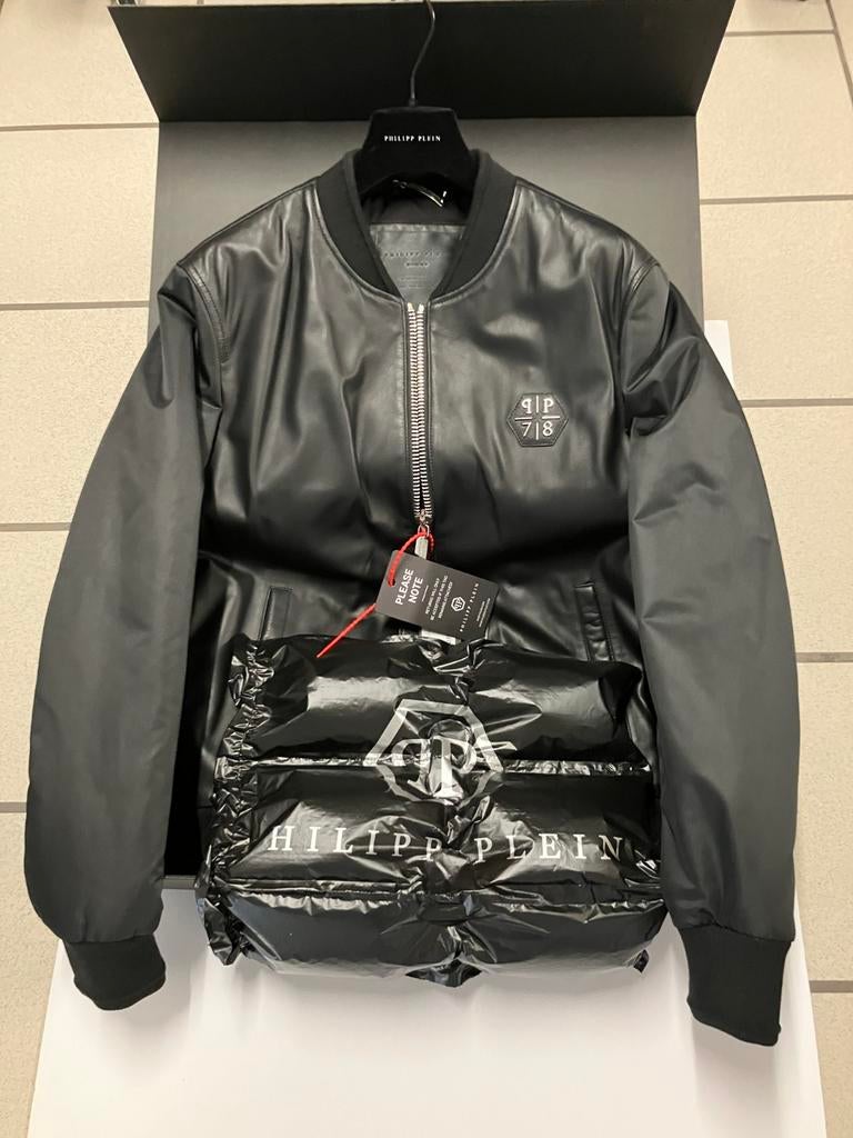 Bomber jas Phillip plein, Ophalen of Verzenden, Nieuw